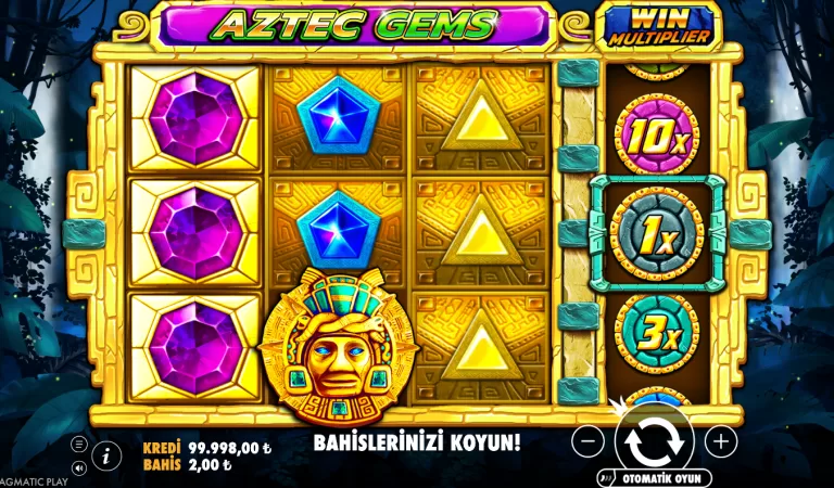 Aztec Gems slot icmalı: MostBet-də sadə mexanika, qısa ritm və demo yoxlama imkanı