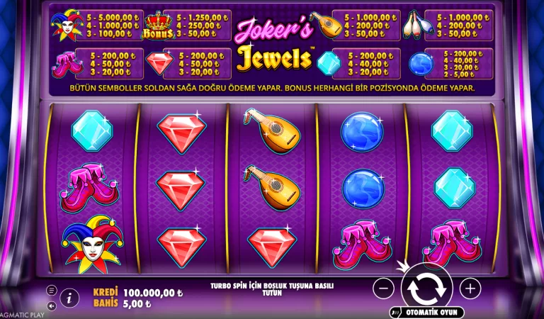 Joker’s Jewels slot icmalı – MostBet-də zarafatcı enerjisi və daş parıltısı