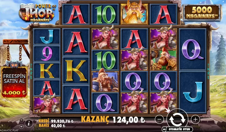 Power of Thor Megaways slot icmalı