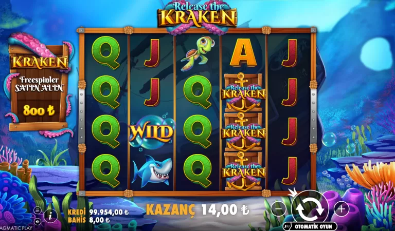 Release the Kraken slot icmalı